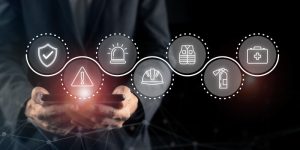 icons showing the items that should be reviewed when selecting a RMIS software like Recordables®